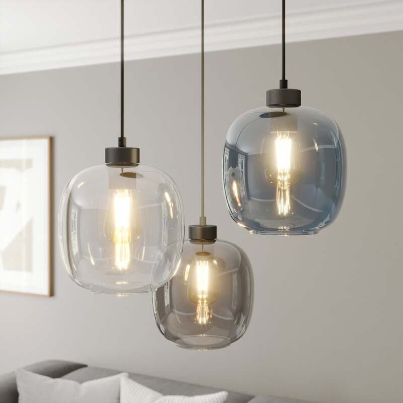 TK-Lighting Hängeleuchte Elio LED Pendelleuchte Lampe dimmbar bunt transparent - 5901780531843