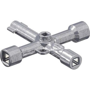 B-Ware Rittal Schaltschrankschlüssel Universalschlüssel mit Bit Adapter Schlüssel Stahl