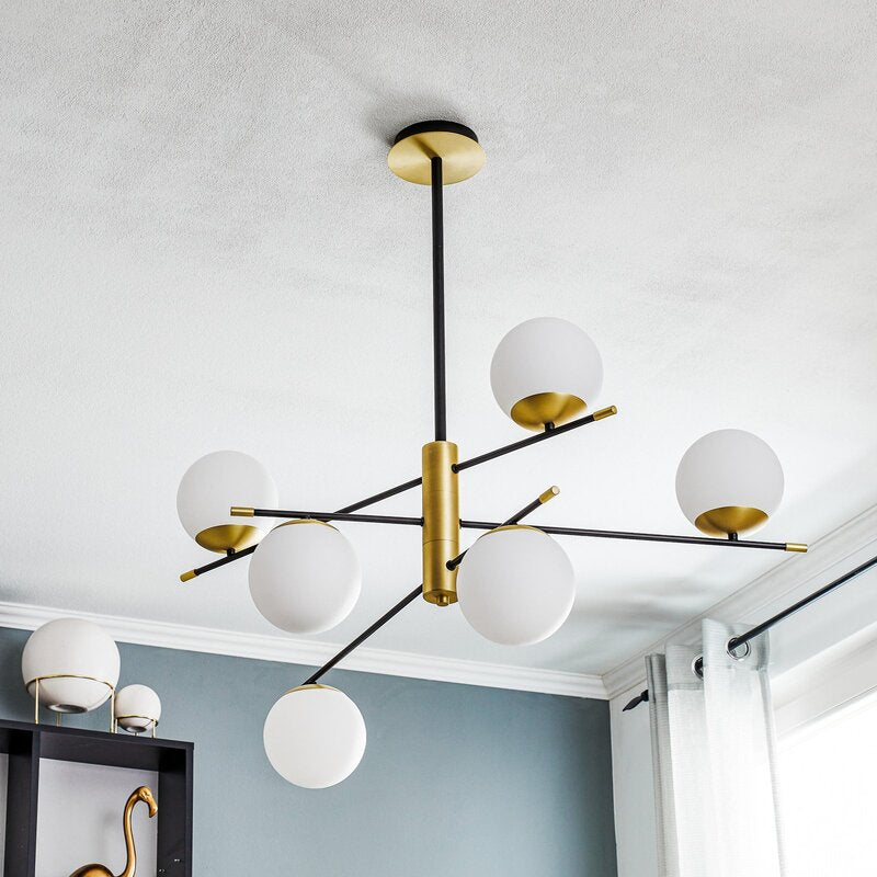 Maytoni Hängeleuchte Nostalgia Deckenlampe Pendelleuchte Lampe Leuchte E14 gold - 4251110028361