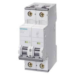 B-Ware Siemens Leitungsschutzschalter Sicherungsautomat 2 Pol SENTRON 16 A Grau 400 V