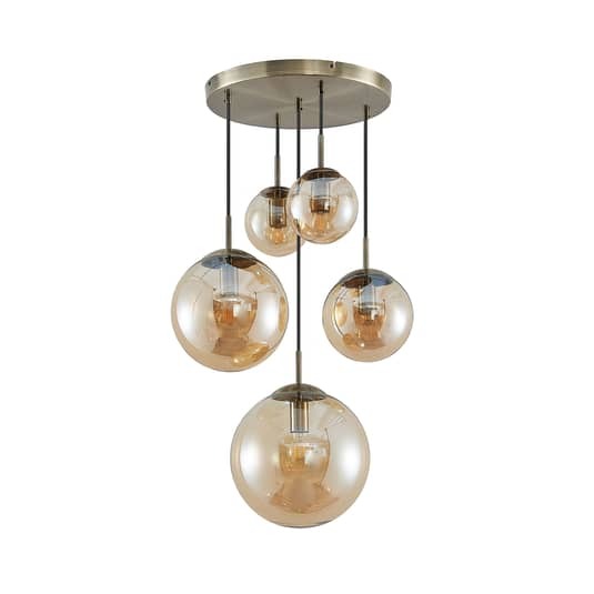 Lindby Teeja Hängeleuchte Deckenlampe Deckenlampe Lampe Pendelleuchte Leuchte - 4251911746082
