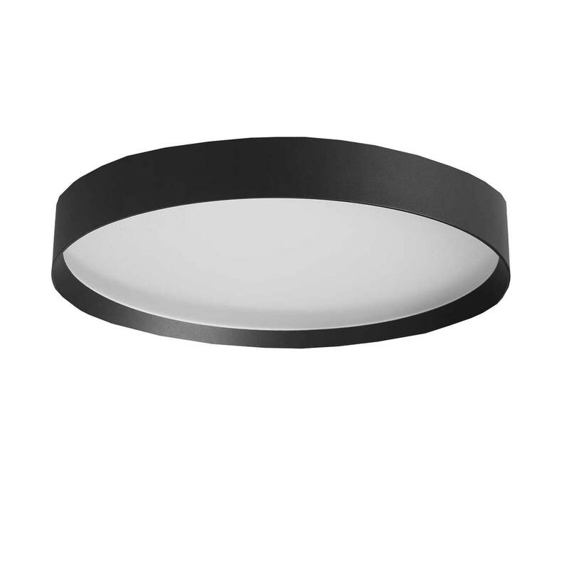 LOOM DESIGN Deckenleuchte Lampe Lucia LED Schwarz Alu Ø60cm Pendelleuchte818 - 5712802225059