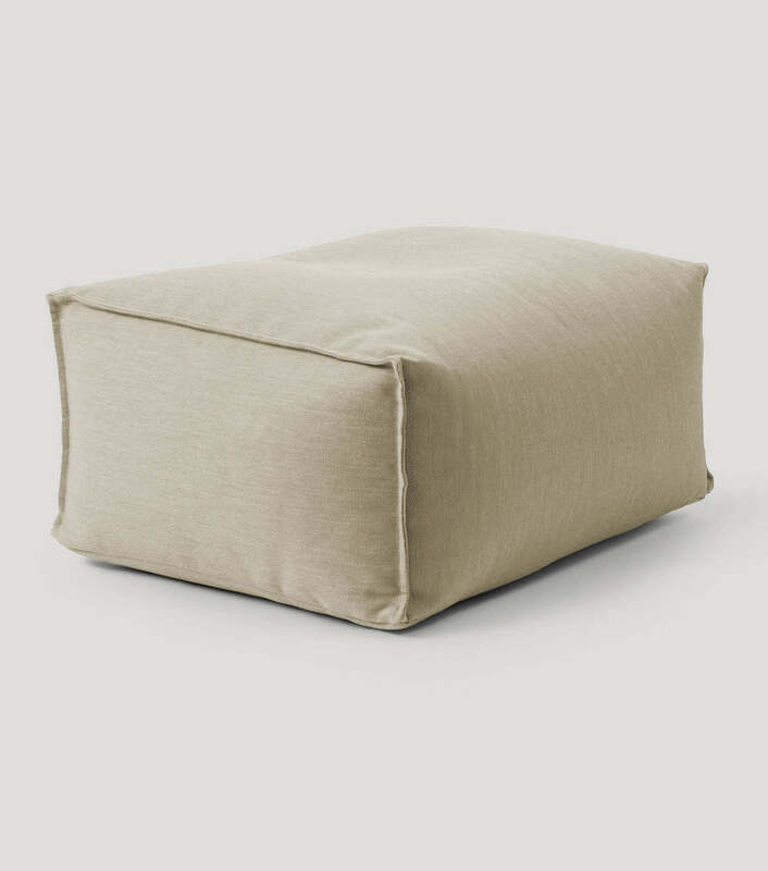 Mokebo Outdoor Pouf 'Der Ruhepouf' Sitzkissen Kissen Outdoorkissen Möbel Hocker - 4262436124460