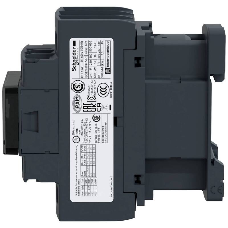 Schneider Electric Leistungsschütz Schütz Motorsteuerung 3p1S1Ö 15kW400V AC3 - 3389110350135