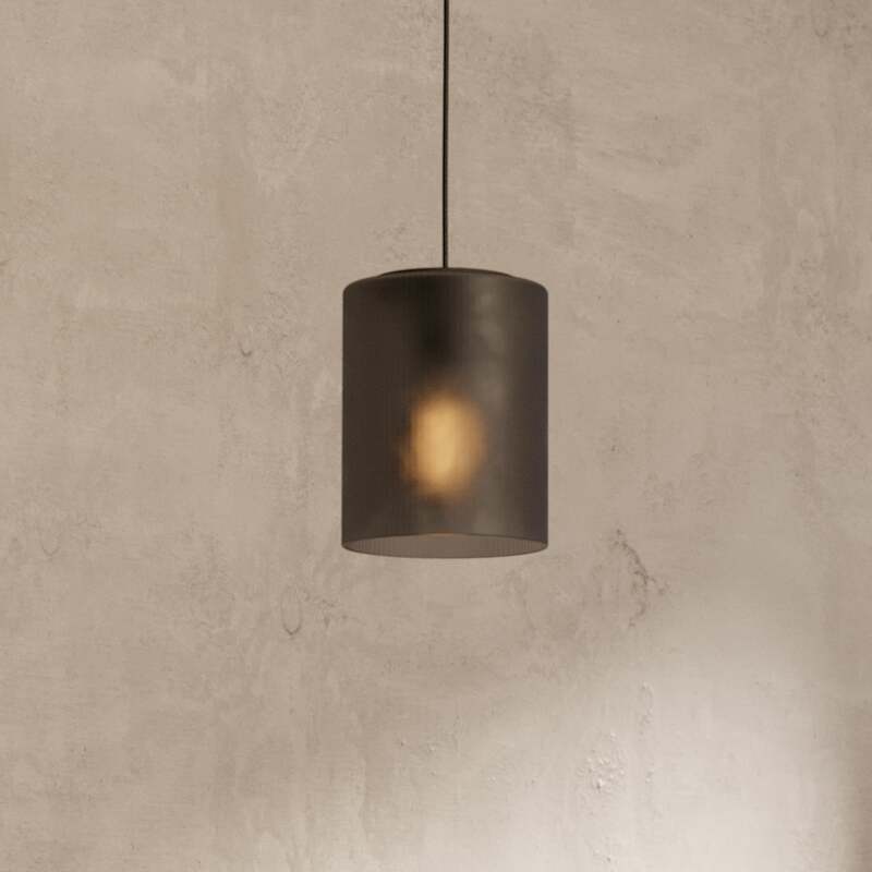 eglo Pendelleuchte Hängelampe Glas rauchgrau transparent Colomera Leuchte Licht - 9008606307142