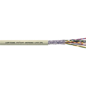 B-Ware LAPP Datenleitung Steuerleitung Kabel UNITRONIC LIYCY TP Grau PVC geschirmt 100m