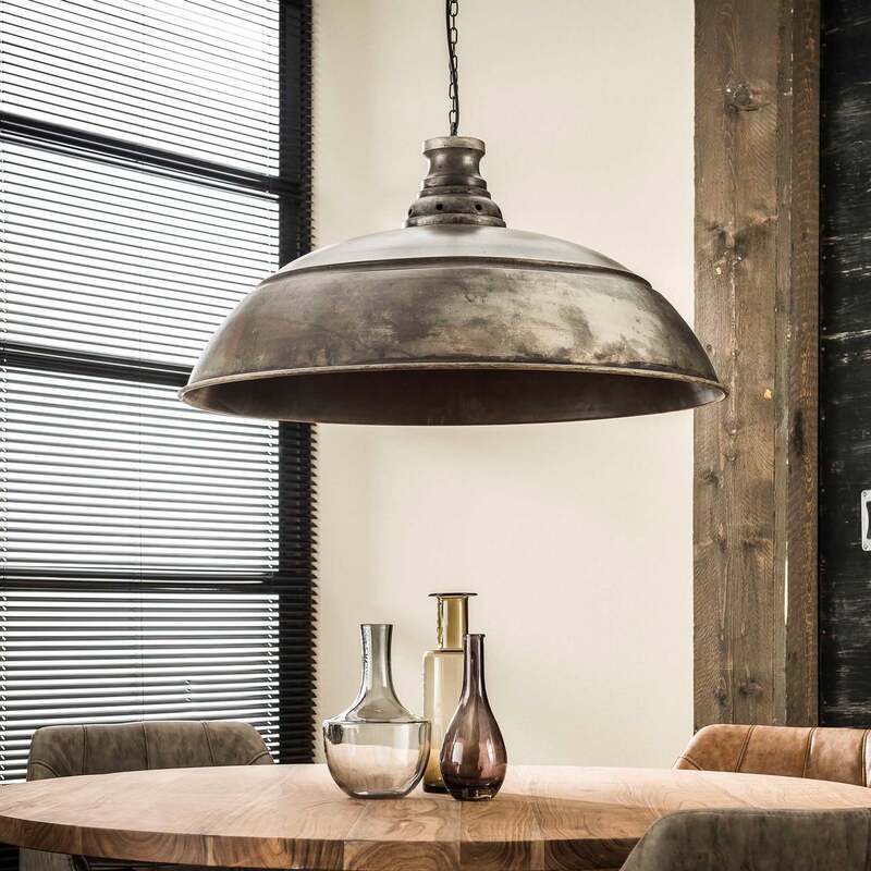 Hängeleuchte Spitse Pet silber gold dimmbar Pendelleuchte Leuchte Ø80cm 150cm - 8713244076282