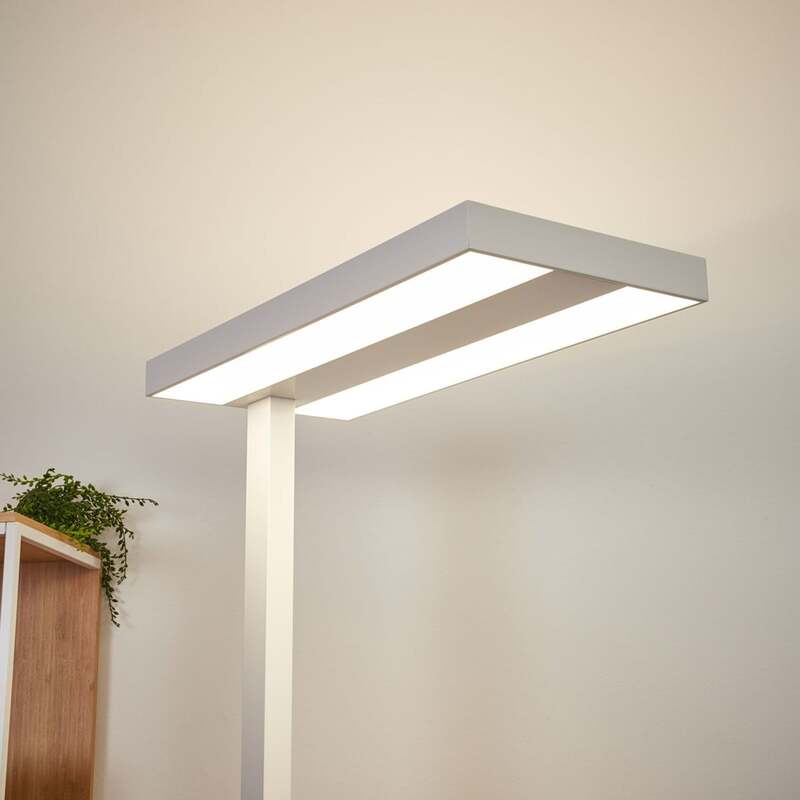 Arcchio Stehlampe Leuchte Logan LED dimmbar 7150lm 4000K weiß 196cm hoch - 4251096527773