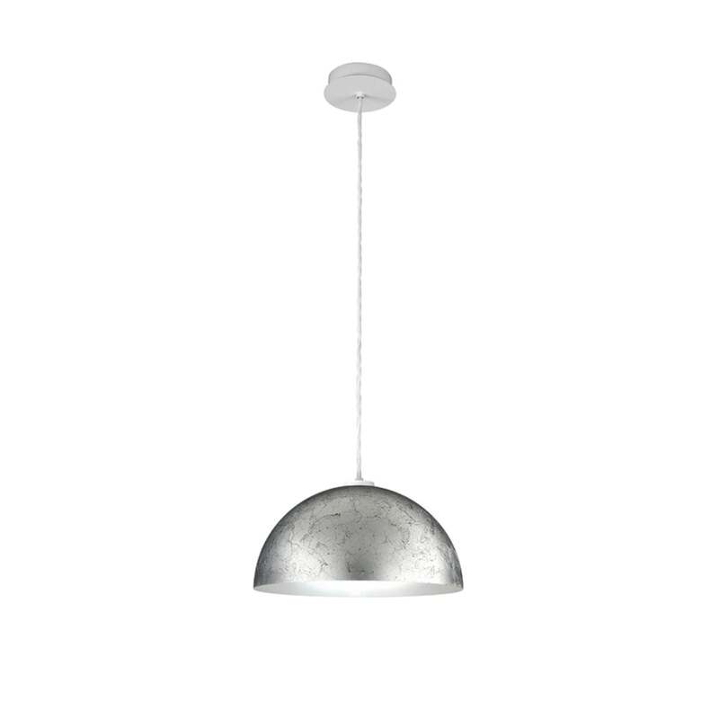 Austrolux Pendelleuchte Hängeleuchte cult Vintage silber Metall SIEHE TEXT - 9008447355692