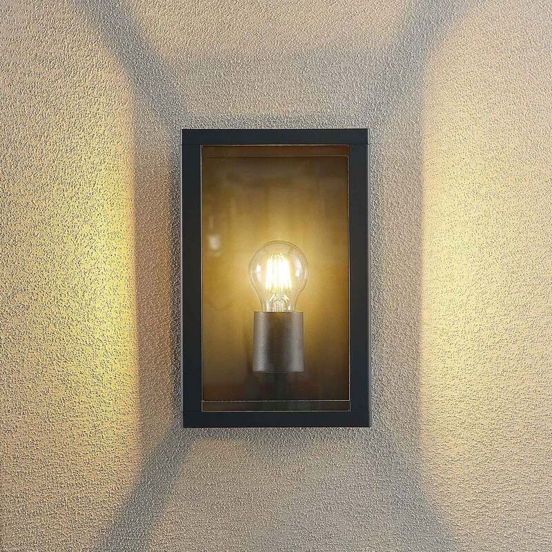 Lindby Giavanna Außenwandleuchte Wandleuchte Außenleuchte Außenlampe Lampe 28 cm - 4251911732955
