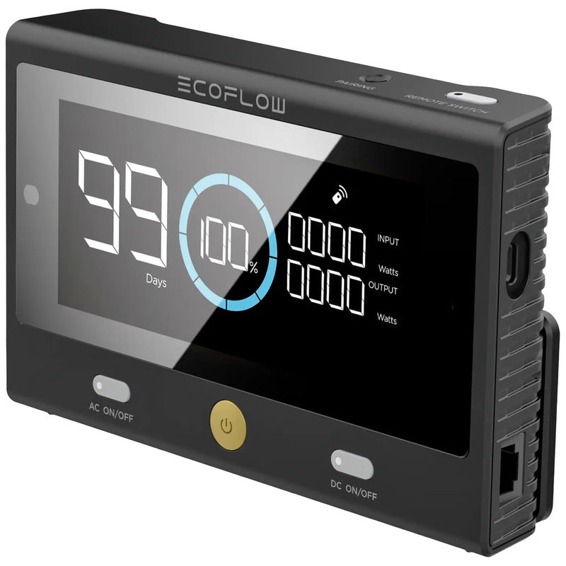 ECOFLOW Delta Pro Fernbedienung Bedienpanel bequeme Steuerung der Powerstation - 4897082665793