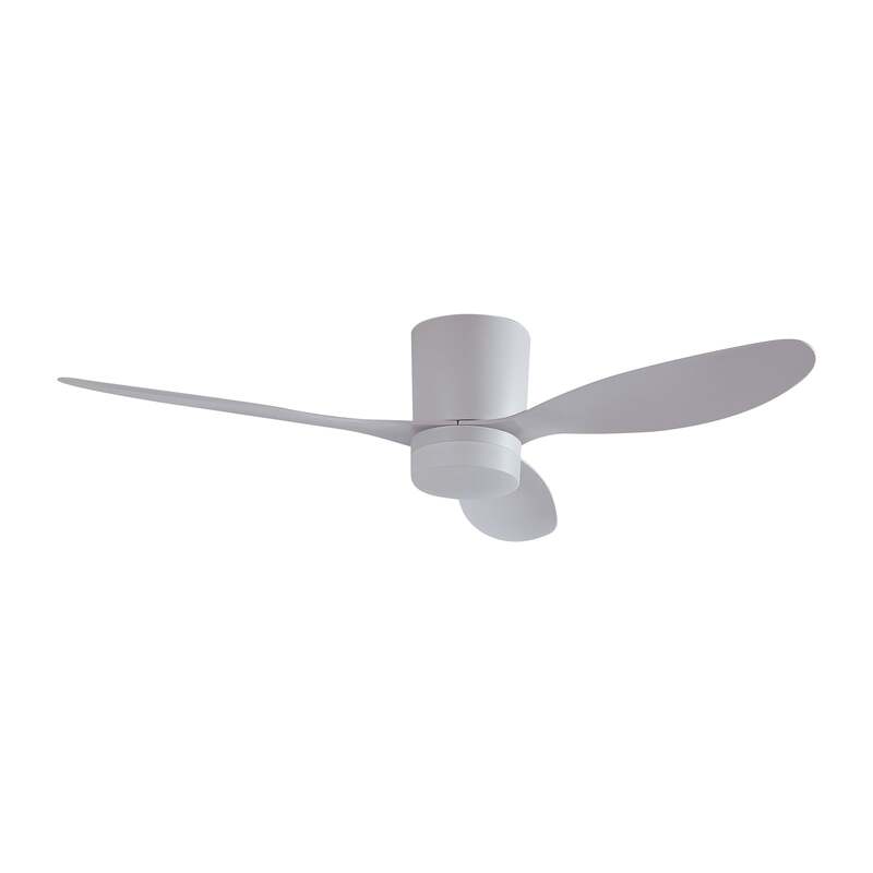 Lucande Deckenventilator Ventilator LED weiß Kayu leise DC Raumlüfter 132 cm - 4251911779929