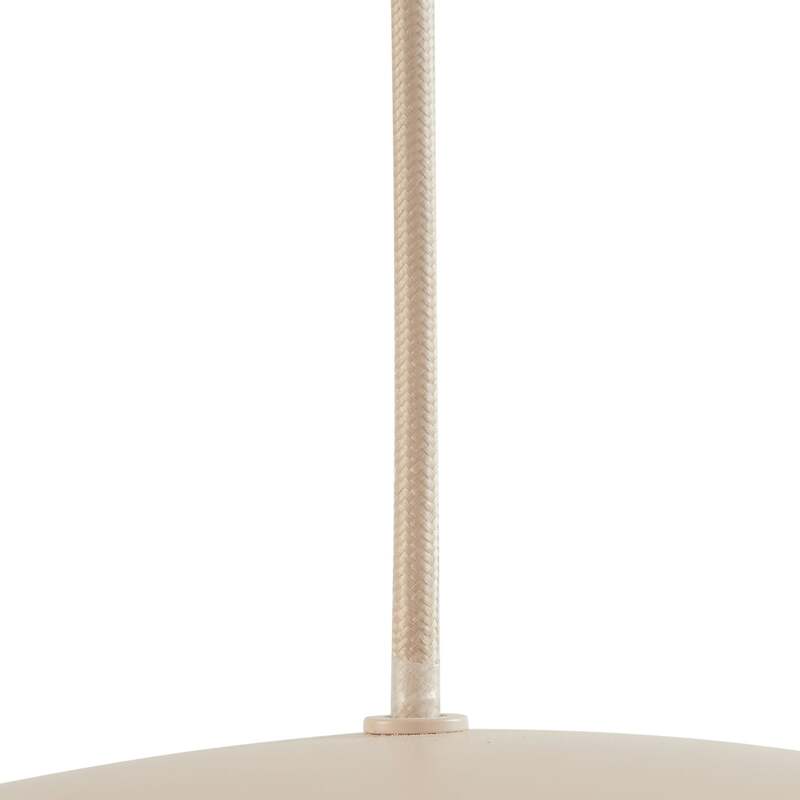 Lucande Hängeleuchte Malisa beige 3-flammig Metall 90 cm dimmbar E27 - 4251911796414
