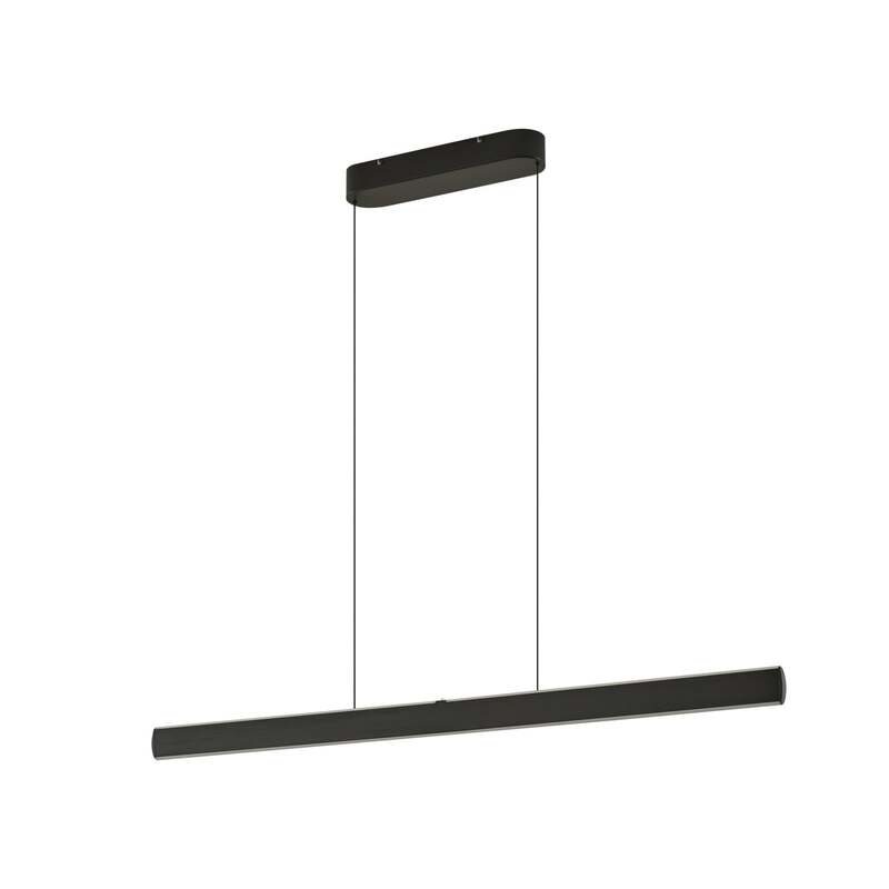 Lucande LED Hängeleuchte Pendelleuchte Arvon Lampe schwarz dimmbar CCT Metall - 4255830903595