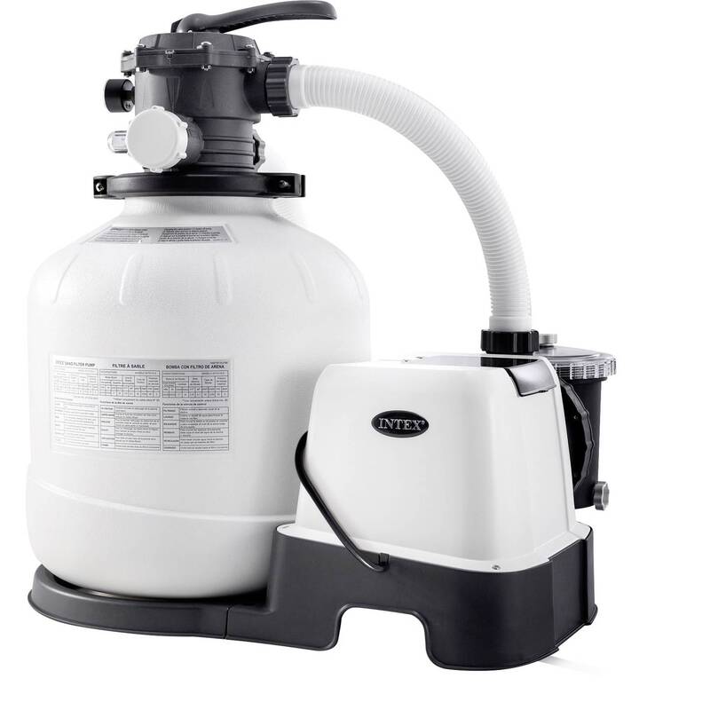 Intex Sandfilteranlage Krystal Clear E.C.O. 10000l/h Heizkörper - 6941057417868
