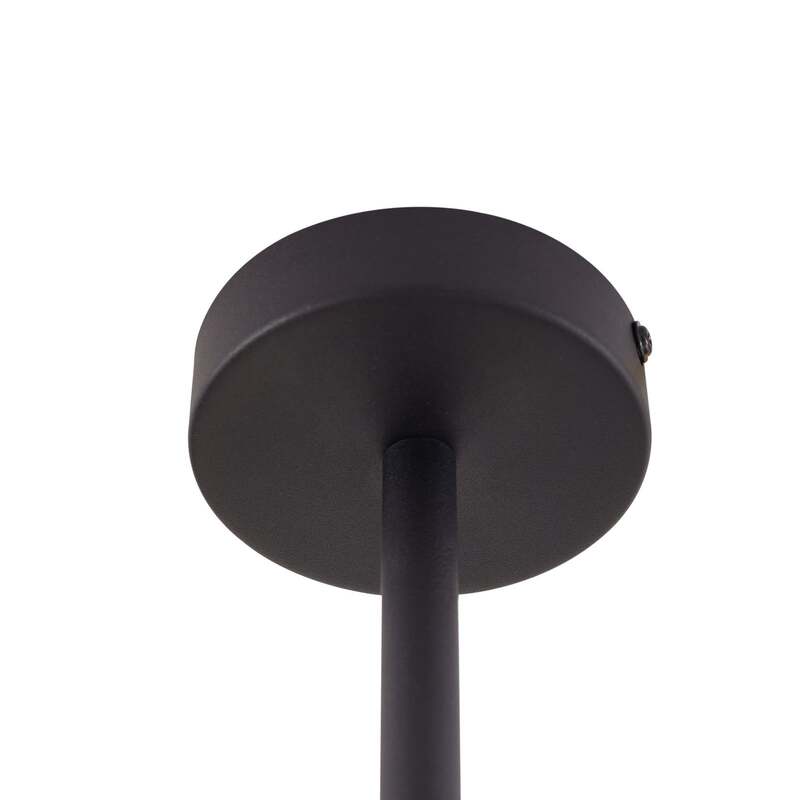 Lindby Marilou Deckenleuchte schwarz 4-flammig Ø 70cm dimmbar 10W GU10 - 4251911792171