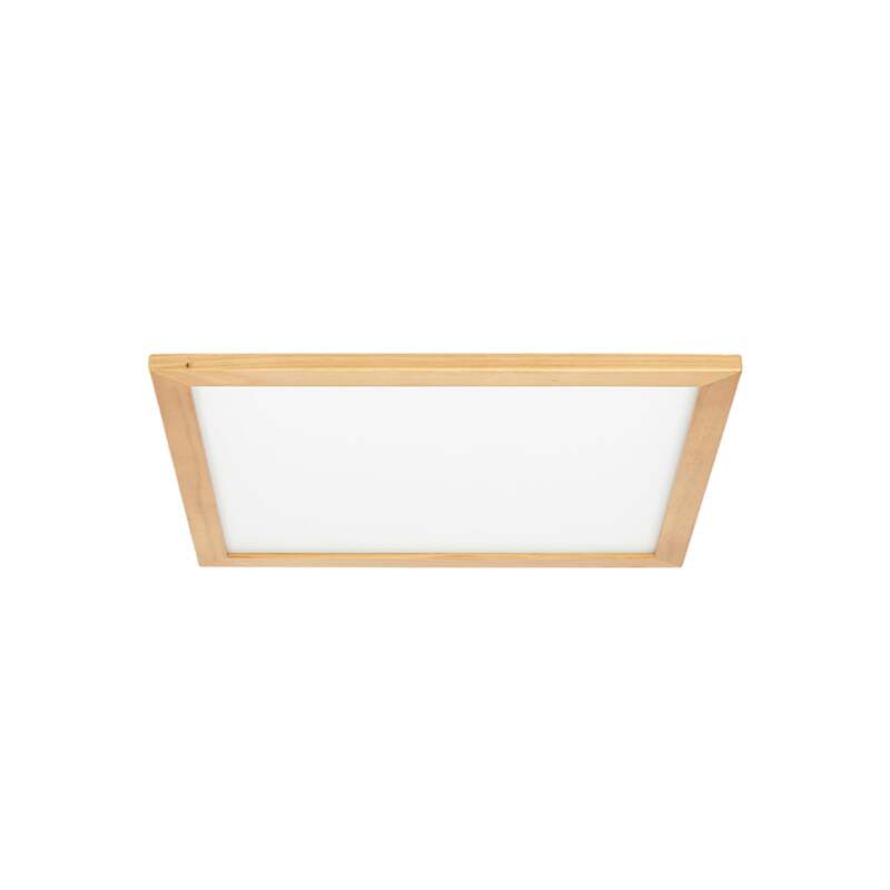 Lucande Deckenleuchte Joren LED Lampe Holz CCT Fernbedienung Ø52cm dimmbar - 4251911765953