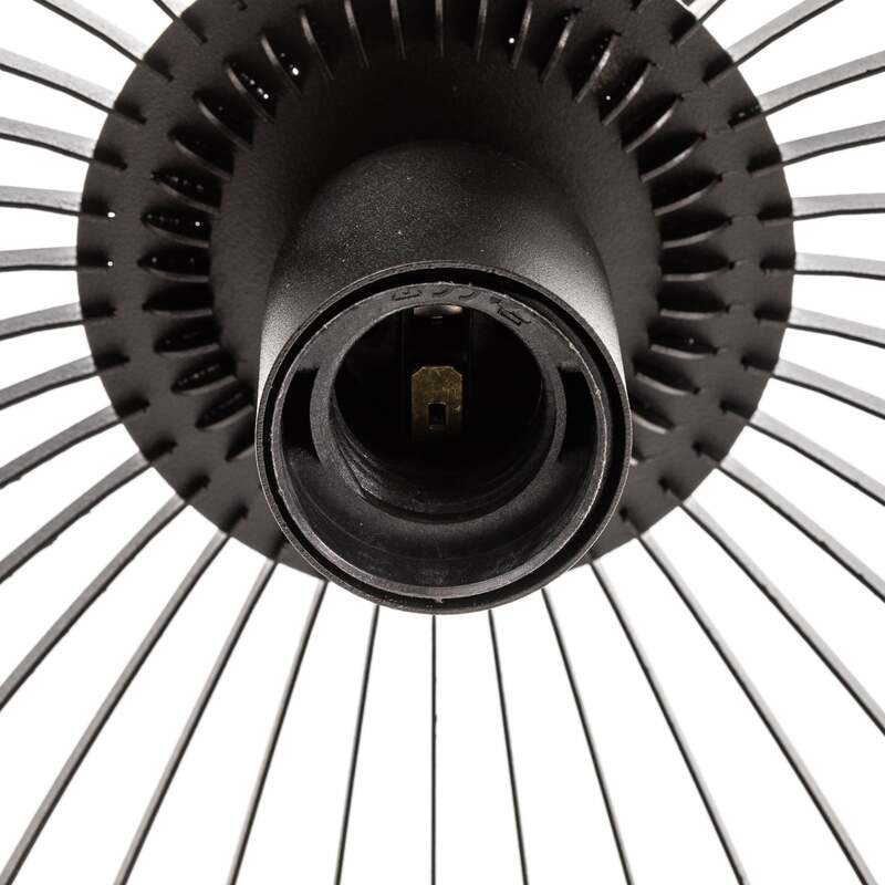Euluna Hängeleuchte Larus schwarz Stahl LED Hängelampe Deckenlampe Lampe E27 - 5907623620477