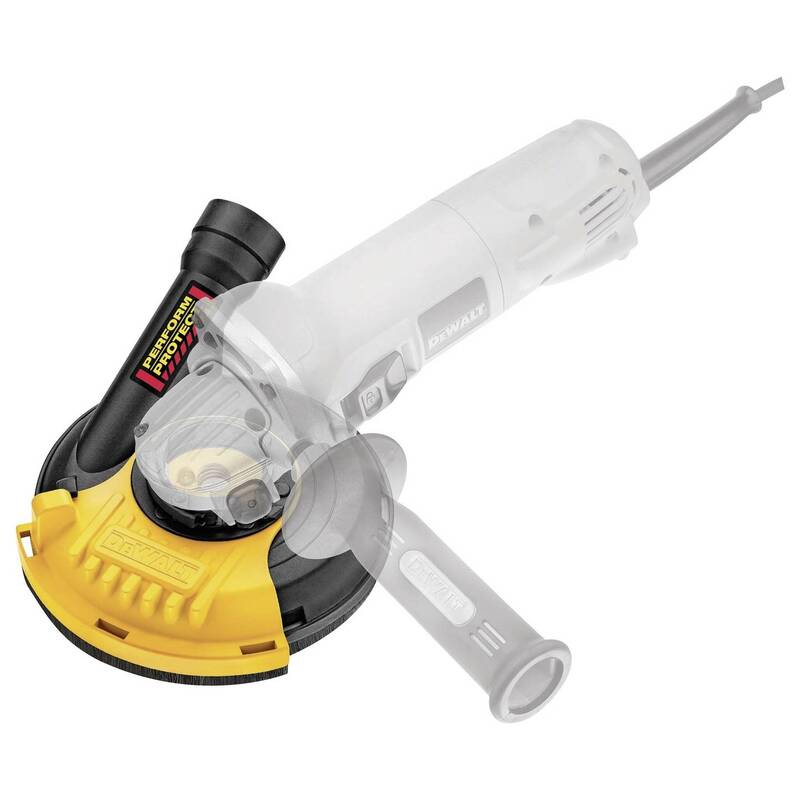 DeWalt Absaugeinrichtung DWE46150-XJ Staubabsaugung Schleifarbeiten 115/125mm - 5035048352953