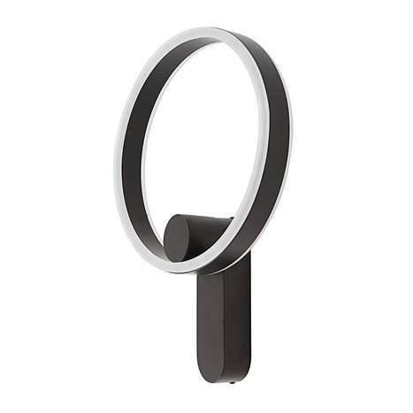 Lucande Yekta LED-Wandlampe Wandleuchte Wandlicht Leuchte LED direkt 18W schw559 - 4251911761900