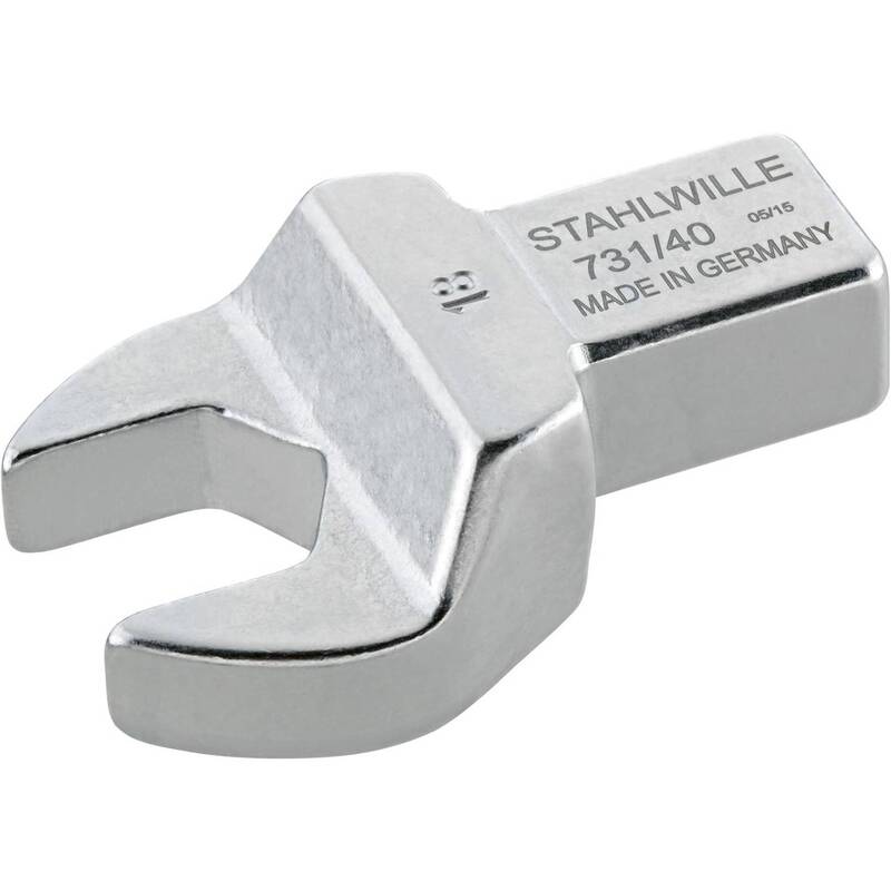 Stahlwille Einsteckmaulschlüssel Werkzeug Handwerkzeug 100x100x20mm 275g 1 Stück - 4018754158270
