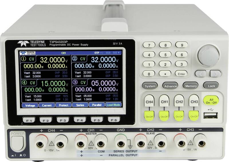 Teledyne LeCroy Netzteil Power Supply T3PS43203P 4 Kanal 212W Labornetzgerät - 4053199929504