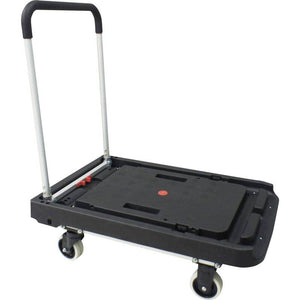 B-Ware VISO Plattformwagen RMP 900 Transportwagen Alu Schwarz Klappbar 200kg 80x52x87cm