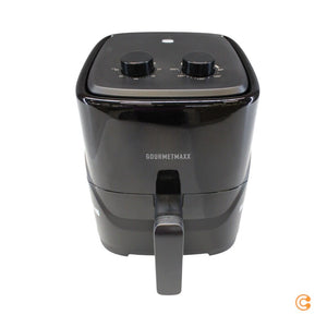 B-Ware GOURMETmaxx Heißluftfritteuse Airfryer Fritteuse Schwarz Schublade Einsatzrost
