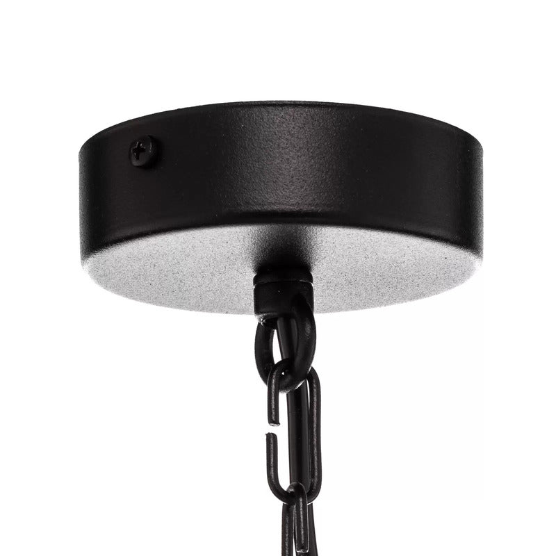 Ampli Kronleuchter Leuchte schwarz gold 8-flammig Deckenleuchte Hängeleuchte E14 - 5905563001288