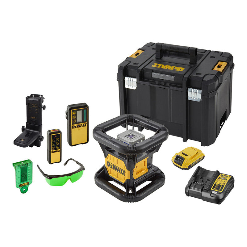 DeWalt Rotationslaser 18V Vollautomatischer Laser mit digitalem Neigungs-Modus - 5035048657966