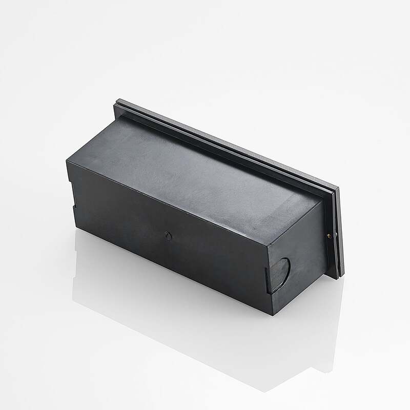Lucande LED Wandeinbauleuchte Lachlain anthrazit Gartenlampe 11W IP65 25cm - 4251096583311