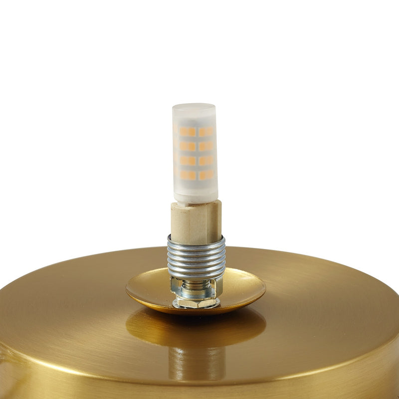 Lindby Tischleuchte Kupla LED Lampe Tischlampe Leuchte Glas Ø20cm klar opal - 4251911796469