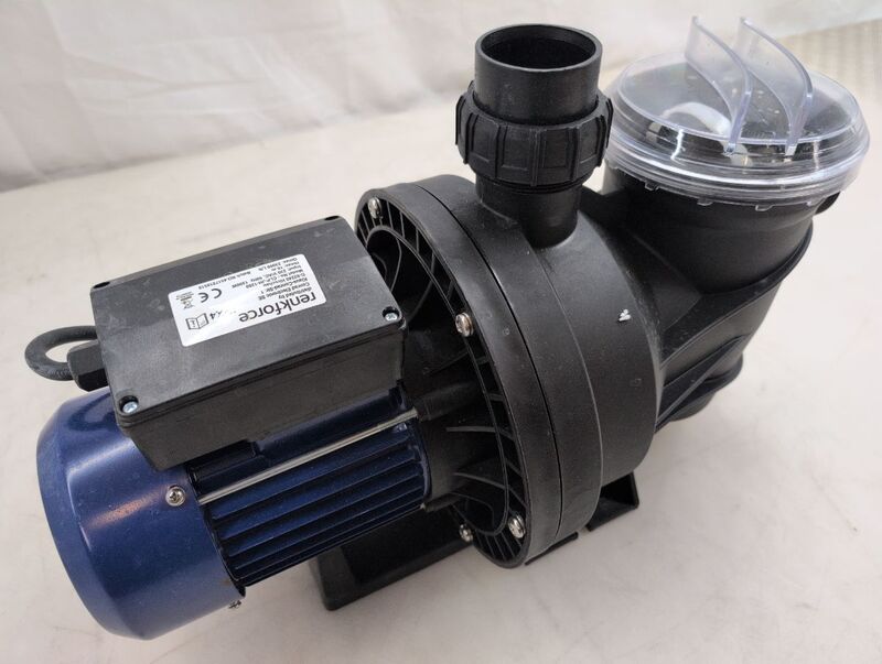 Renkforce Poolpumpe 23000l/h 16m Heizkörper Handtuchheizkörper 1200W IPX4 11kg - 4064161151366