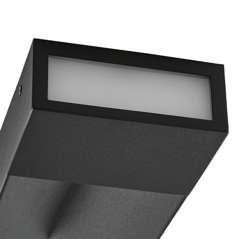 Lucande Außenwandleuchte CCT schwarz eckig LED Gartenlampe Wandleuchte IP44 30cm - 4255830907715