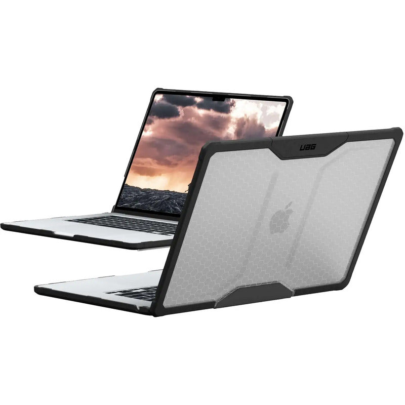 UAG Notebook Hülle Plyo Schutzhülle für MacBook Air 15" transparent schwarz - 0840283911460