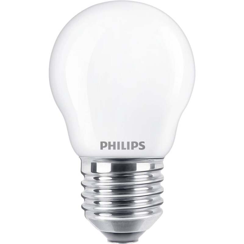 Philips LED Lampe Tropfen Glühbirne E27 Warmweiß 2,2W Weiß Leuchtmittel 10STÜCK - 8718699763459