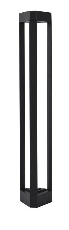 Nova Luce Wegeleuchte Wegelampe LED PAX Schwarz Warmweiss Außenbeleuchtung 80cm - 5212017424426