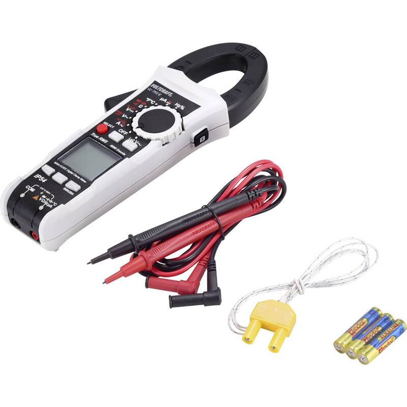 VOLTCRAFT VC-750 E Stromzange Handmultimeter Multimeter Messgerät Messzange - 4016139141985