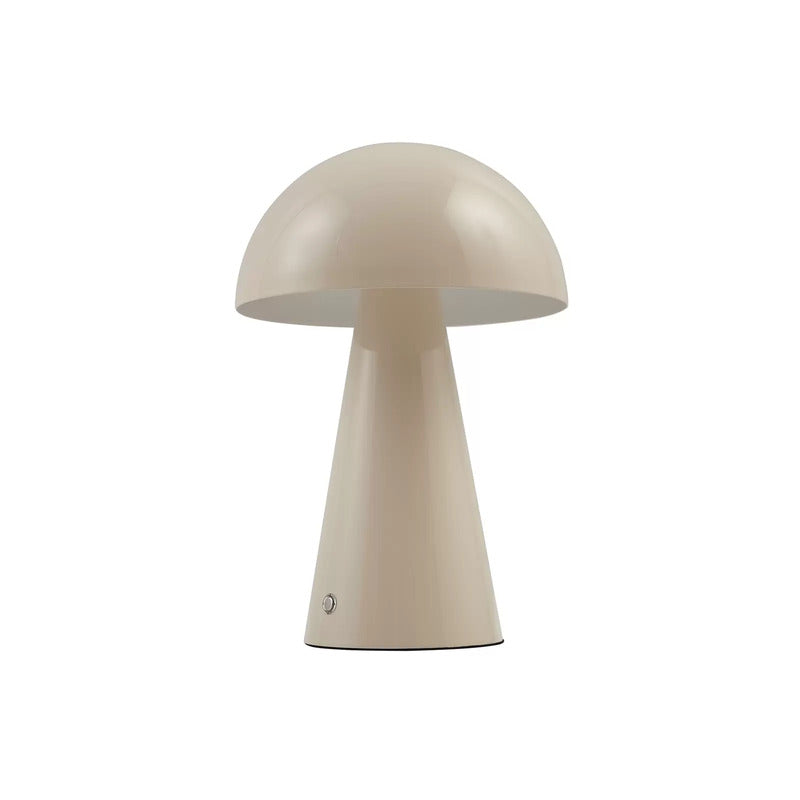 Lindby LED-Akkutischlampe Nevijo beige Ø20c m USB Dimmer Lampe Leuchte Spot - 4251911791518