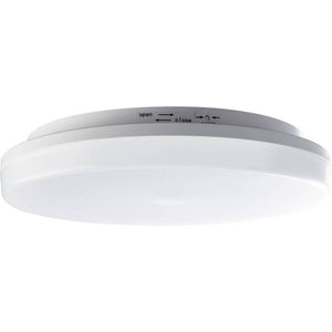 B-Ware LED-Deckenleuchte Deckenlampe Heitronic LED fest eingebaut Weiß Kunststoff Warmw