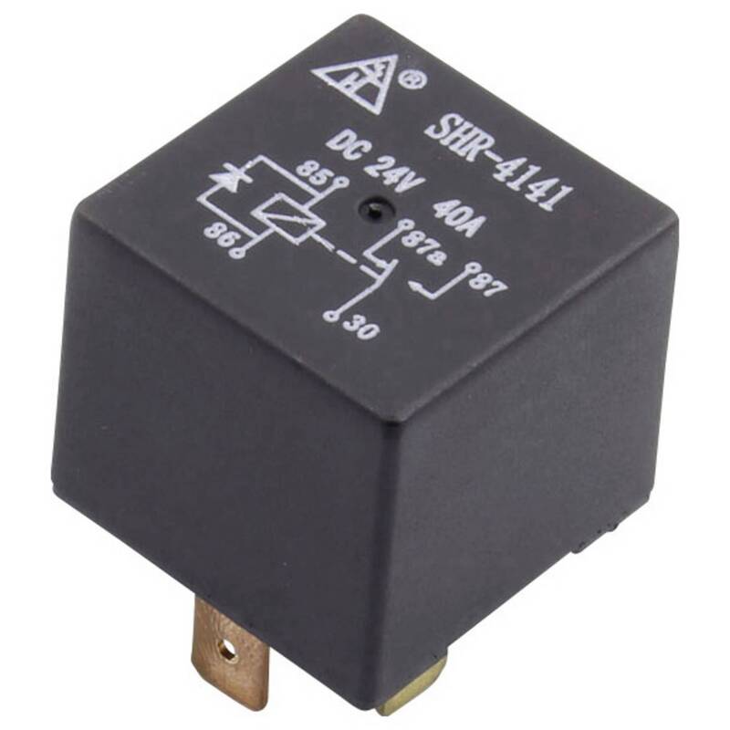 TRU COMPONENTS SHR-4141 SHR-12VDC-F-C 5pin Kfz-Relais Wechsler 49 STÜCK - 2050004888805