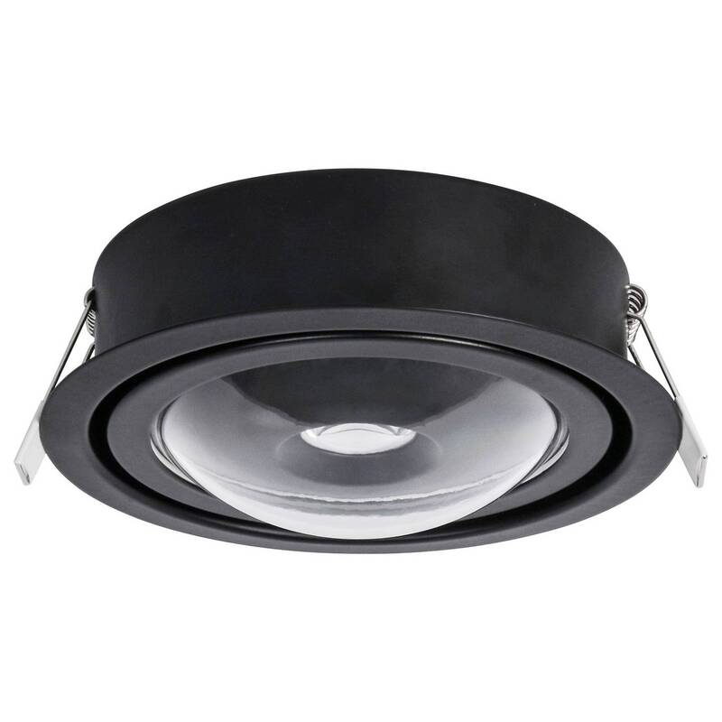 MEGATRON Einbauleuchte Deckenspot LED Lampe Leuchte schwarz matt Innenbereich - 4020856670116