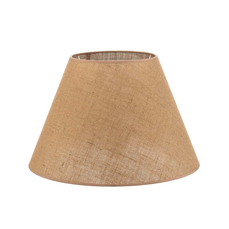 Lampenschirm Pseudosofia Stehlampe hellbraun Jute E27 30cm 40cm Made in Europe - 5903689189132