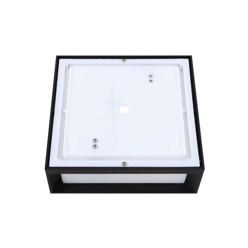 Lindby Außenwandleuchte Sivana LED Wandleuchte Gartenlampe dimmbar schwarz 26 cm - 4251911786828