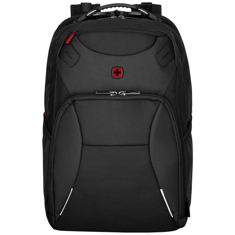 Wenger Notebook Rucksack Cosmic Schwarz 43,2cm Laptop 17 Zoll Rucksack Tasche - 7611160264213