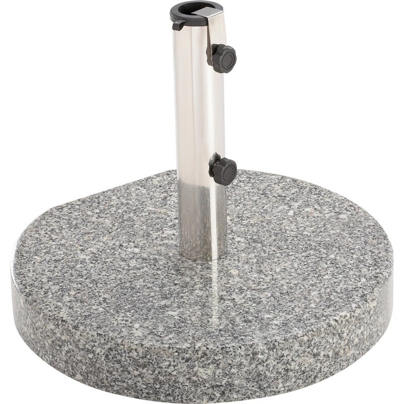 Schirmständer Granada grau 40 kg Sonnenschirmständer mit Kombi-Adapter 38-48mm - 4007876502528