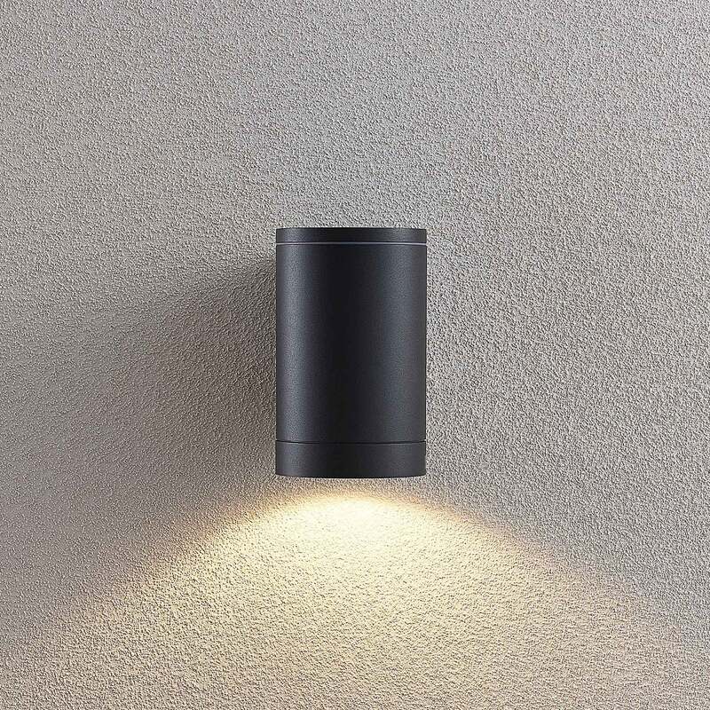 Lucande Thomke AußenWandleuchte Wandleuchte Lampe Leuchte 1-flammig dunkelg29 - 4251096569346