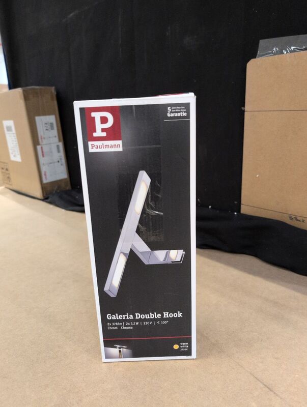 Paulmann Wandleuchte Galeria LED Lampe Spiegellampe Badleuchte chrom 30x8cm - 4000870993859