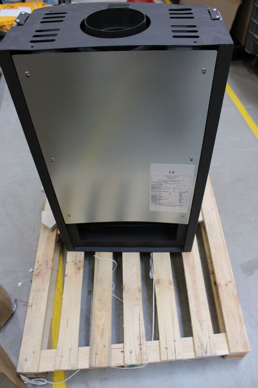 Accente Kaminofen Pamir 2.0 Naturstein Schwarz 6,7 kW Heizgerät Kamin Ofen - 4251787400224