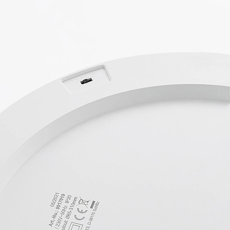 Prios Deckenlampe Aureka LED Leuchte mit Bewegungsmelder Ø33cm warmweiß weiß - 4251911706635